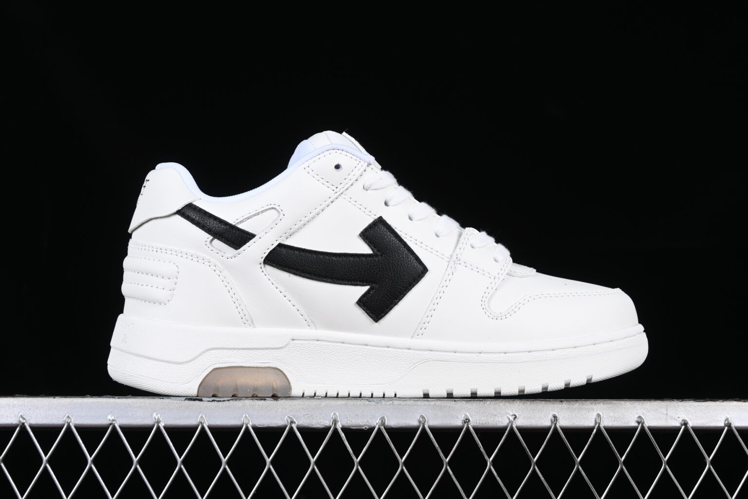 OFF-White Out Of Office Raw Rubber White Black