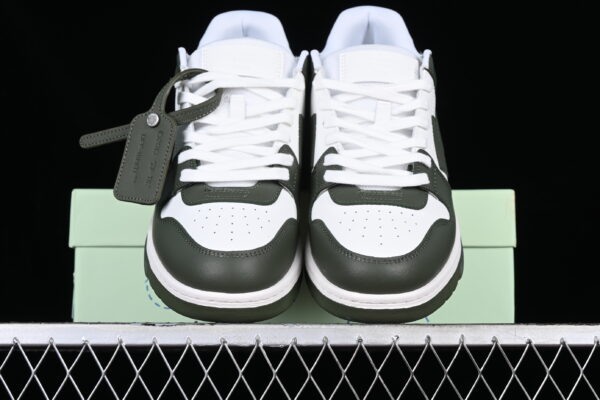 OFF-White Out Of Office Dark Green and White