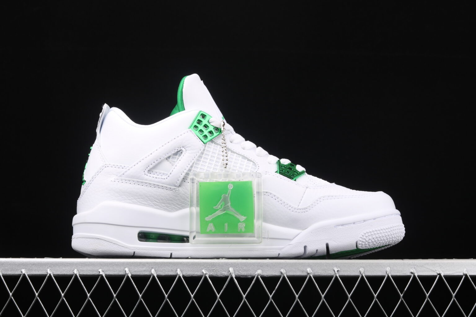 Air Jordan 4 Metallic Green