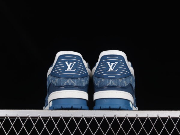 Louıs Vuıtton Trainer Denim White