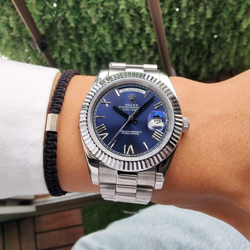 ROLEX DAY DATE BLUE DIAL