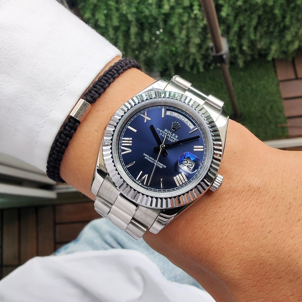 ROLEX DAY DATE BLUE DIAL